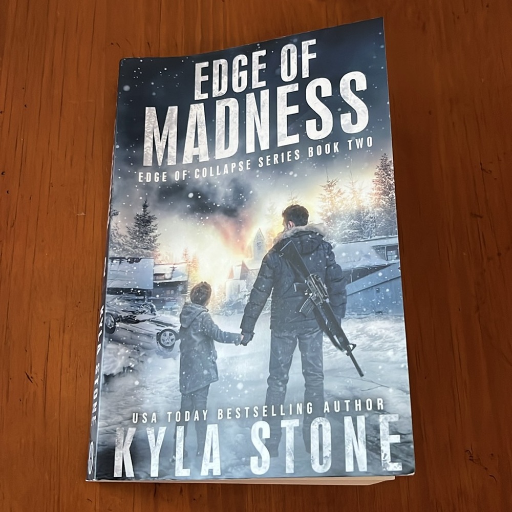 Book 2 Edge of Madness only of series of 7 books  Series by Kyla Stone